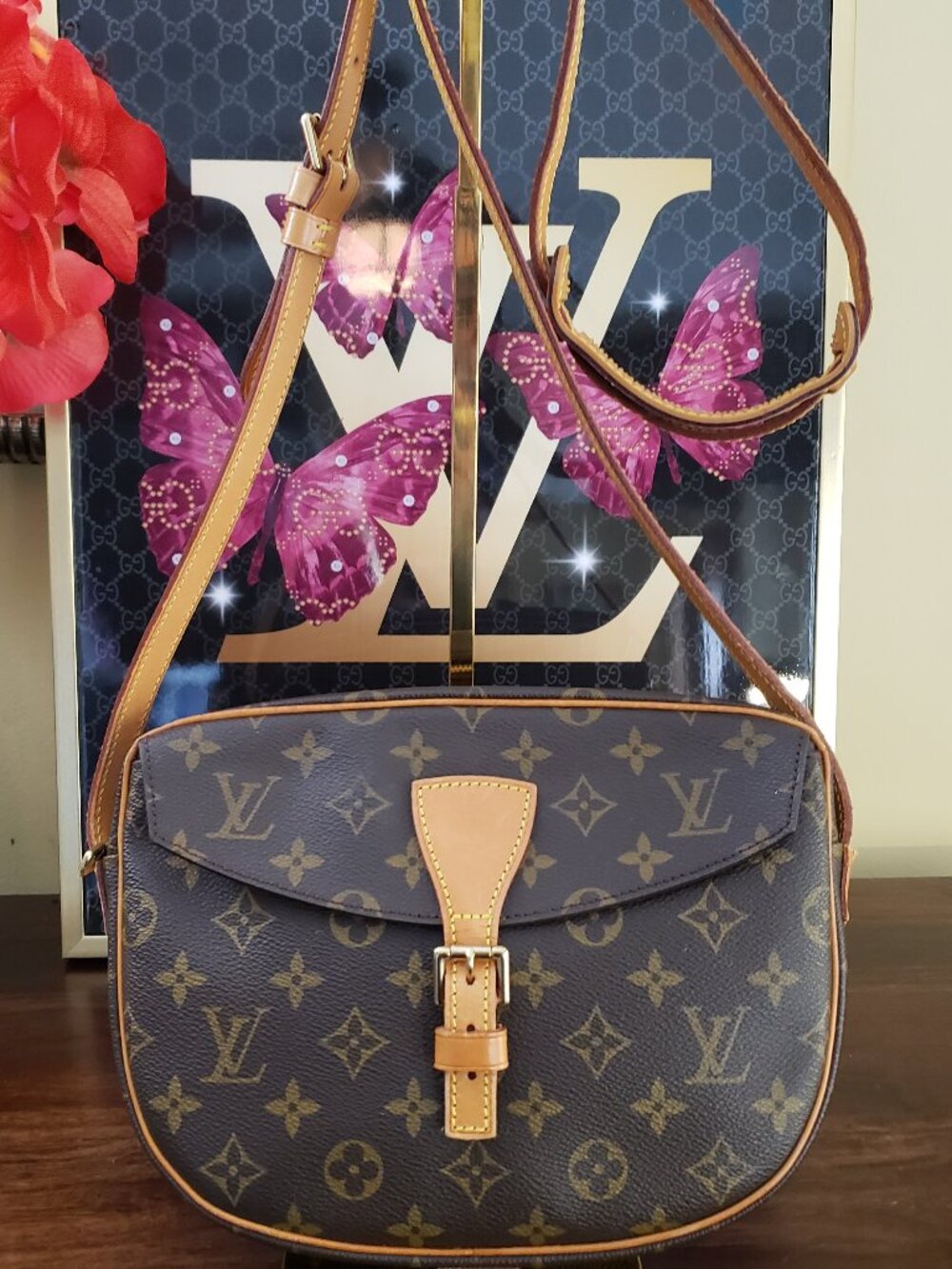 Louis Vuitton LV Crossbody bag Jeune fille MM Brown Monogram